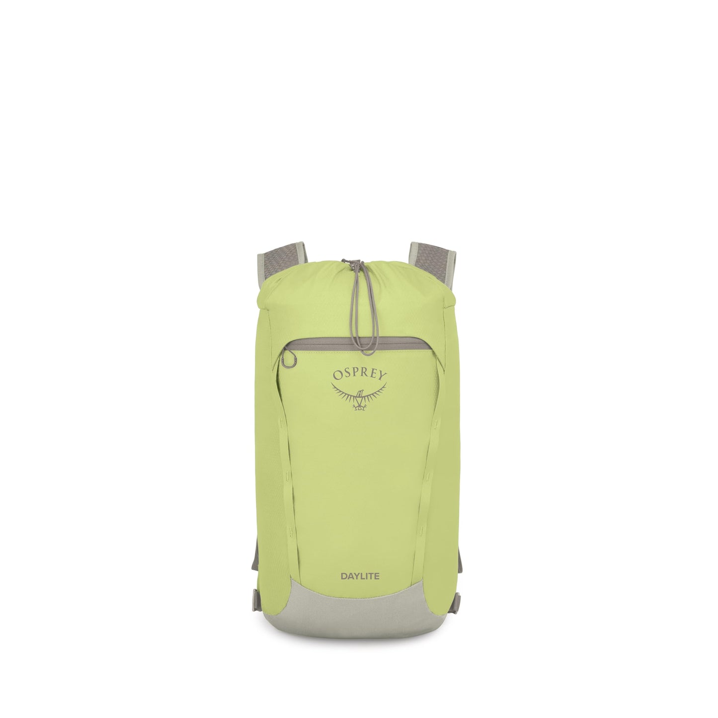 Osprey Daylite Cinch Backpack - Lightweight Travel Bag for Hikes, Festivals, and Everyda, Glow Dew/Multi