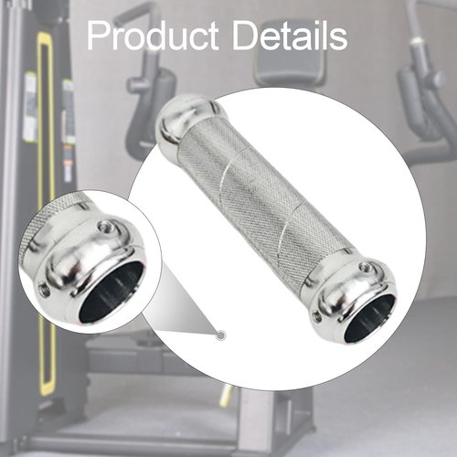 Aosekaa Aluminum Alloy Handle Replacement Hand Grip Cover Anti Slip Handgrip Fitness Equipment Accessory Attachment for Home Gym, Length 15cm