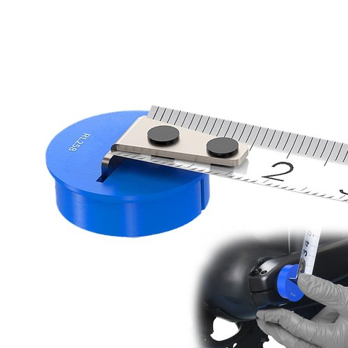 Bikes Seat Height Measuring Tool | Bícycle Seat Height Measurement Tool | Magnetic Height Adjustment Tool for Cycles | Cycle Seat Cushion Riding Accessories for Cyclist
