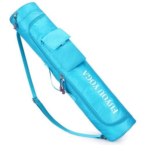 Yoga Mat Bag with Adjustable Strap Exercise Mat Bag with Storage Pockets Large Yoga Carrier Portable Carry Case Bags Smooth Zippers for Men Women Fitness 77cm × 15cm