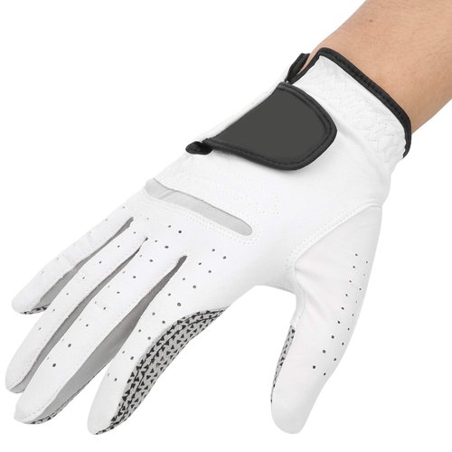 Racquetball Glove, Triangular Shaped Anti Slip Granules Enhanced Grip Gloves Leather and Anti Slip Granular Material for Right Hand Protective Glove (26)