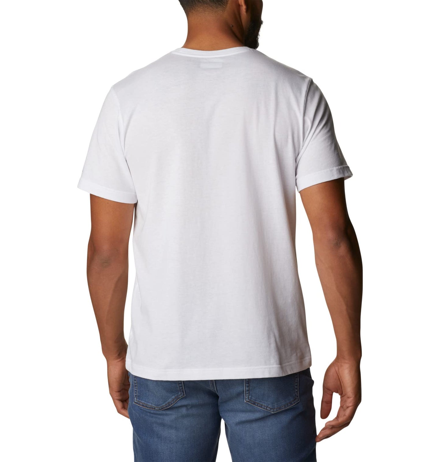 Columbia Men's Thistletown Hills Short Sleeve, White, Large
