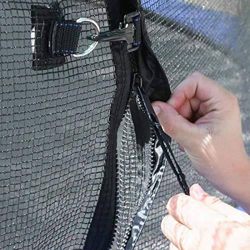 Trampoline Net for 14ft Trampoline Using 6 Poles - NET ONLY, not for top Ring