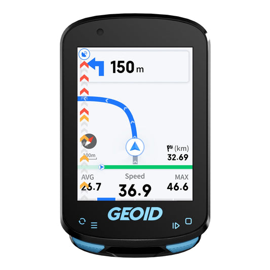 GEOID CC600 Color Screen Bike/Cycling Computer Wireless - Route Navigation with Reroute Planing, WiFi & Bluetooth, Fast 5s GPS Positioning, Free Indoor Training