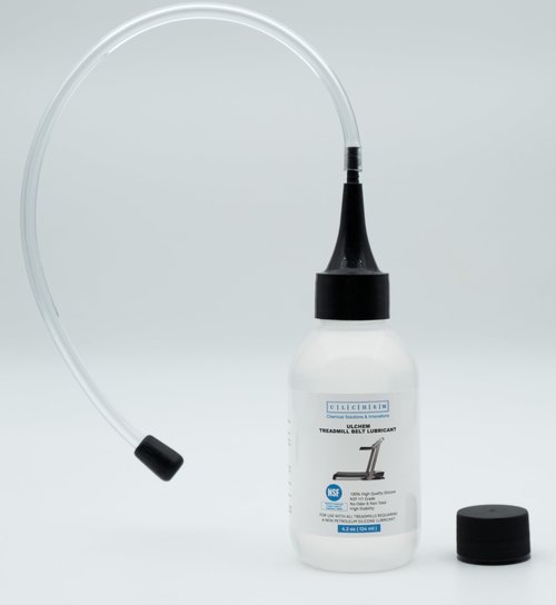 Silicone Treadmill Belt Lubricant, NSF H1 Grade,13-inch Application Tubes, Pure Silicone Oil, Non-Toxic & Odorless, High-Temperature Resistant, Easy to Use for All Brands (4.2 oz/124 ml)