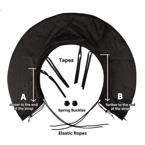 Aosekaa Rowing Machine Fan Bag Rower Fan Bag Dustproof Protective Cover Air Guide Cooling Cover for Gym Home Muscle Training Sports