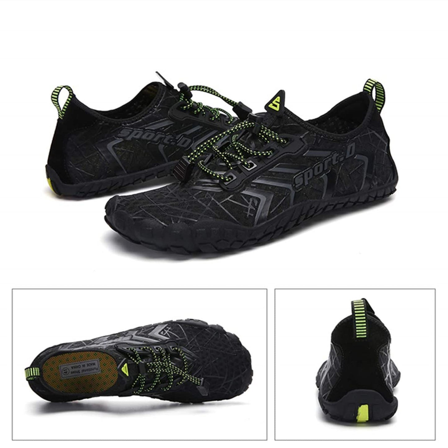 UBFEN Water Shoes for Men Women Quick Dry Swim Aqua Socks