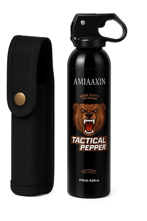 Pepper Spray for Both Women and Men Quick Release Easy Carry and Fast Access, Secure and Easy to Use Safety with Holster