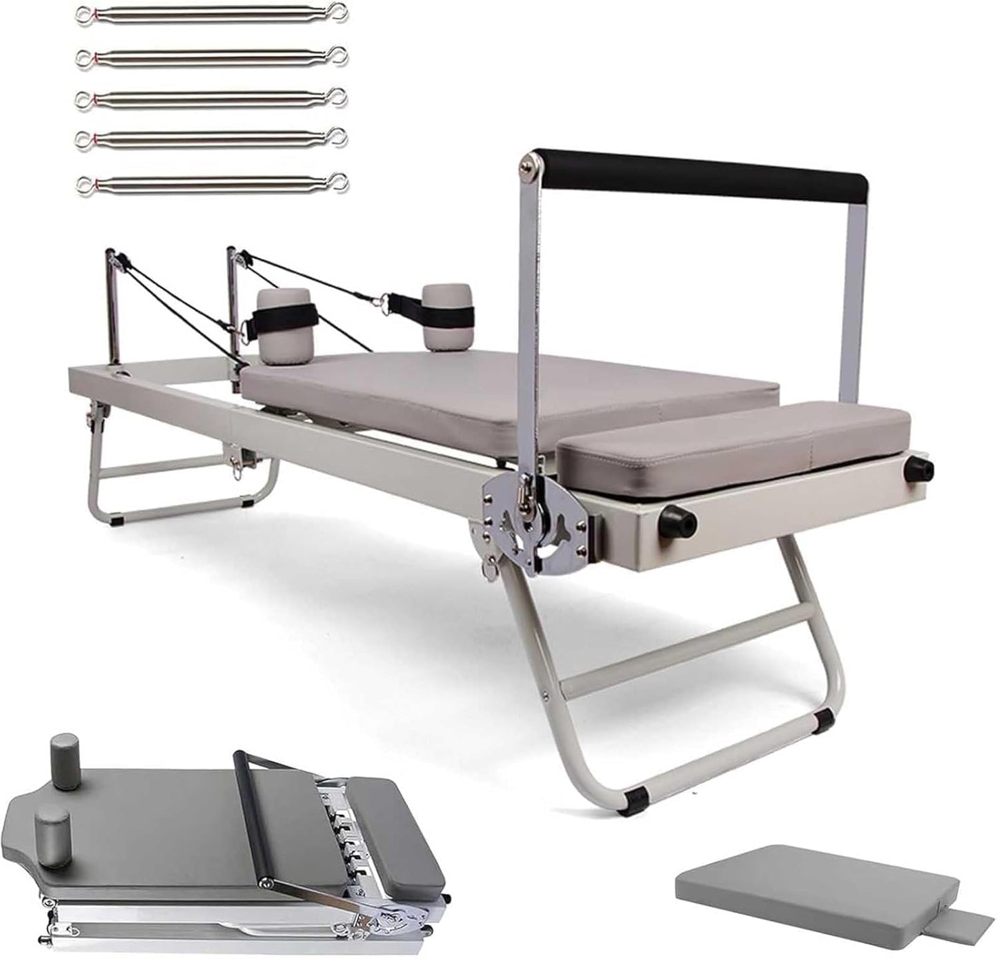 002,Foldable Pilates Equipment for Home Workouts Improve Body Posture Improve Concentration Builds Muscle Strength Suitable for Advanced and Beginners Users