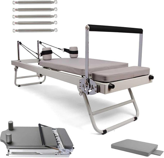 002,Foldable Pilates Equipment for Home Workouts Improve Body Posture Improve Concentration Builds Muscle Strength Suitable for Advanced and Beginners Users