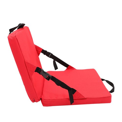 POPETPOP Wear Resistant Stadium Cushion Convenient Bleacher Seat Pad with Back Support Lightweight Outdoor Chair Cushion for Sports Events and Concerts