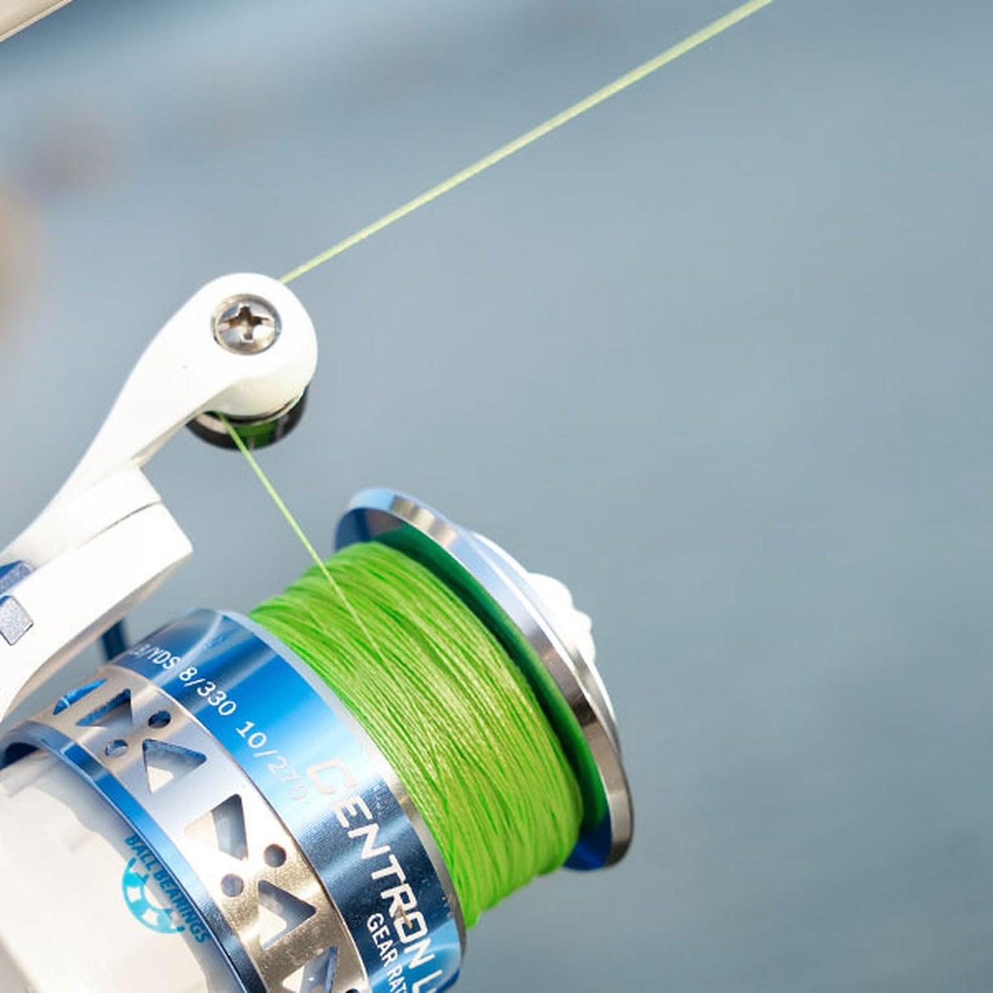 KastKing Superpower ColorShield Braided Fishing Line, Neon Green, 8LB, 150Yards, X4