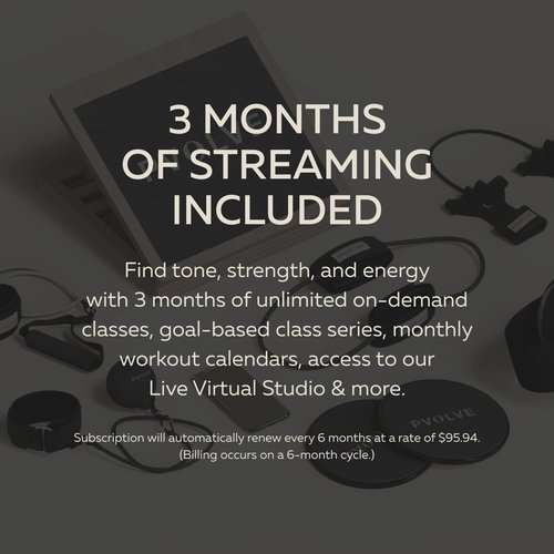Pvolve Essentials Bundle - Home Gym Fitness Equipment for Total Body Strength Exercise and Recovery