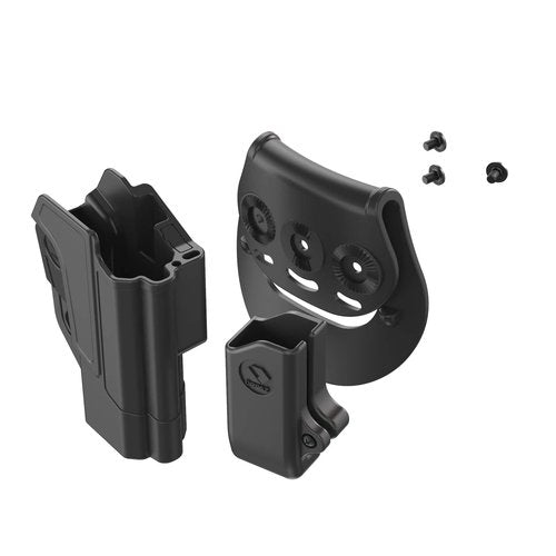 Orpaz C-Series IWI Masada Holster - Left-Handed OWB, Level II Retention, Mag Holder