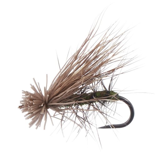 BASSDASH Trout Fly Fishing Flies Tenkara Wet Dry Flies Nymphs Sakasa Kebari 12pcs Assortment Barbless Barbed Hooks