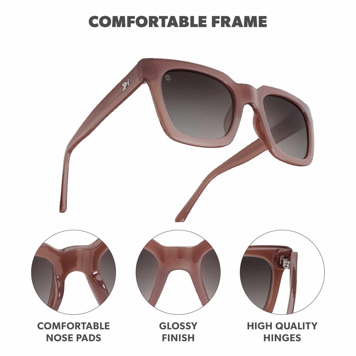Knockaround Songbirds Polarized Sunglasses for Men & Women - UV400 Protection