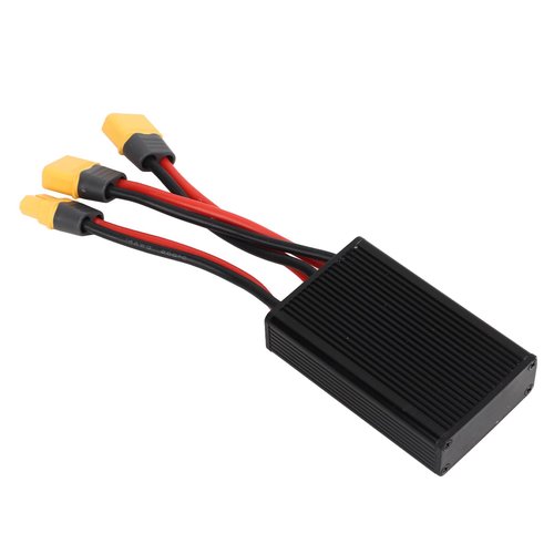 Dual Battery Pack Switch Balancer, 20v-72V Double Battery Discharge Converter Providing Lasting Power Parallel Battery Connector Cable for Electric Bike(40A)
