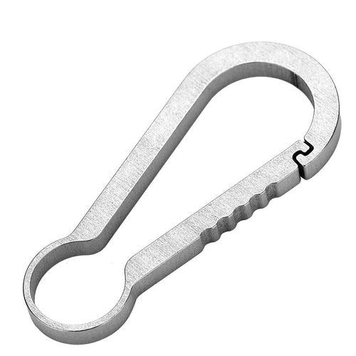 Outdoor Sports Accessory-Multifunctional Carabiner with Locking Buckle and Key for Hiking, Climbing