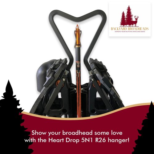 Heart Drop 5N1 R26 Hanger Guard fits Ravin Brand crossbows R5X R26 R26X