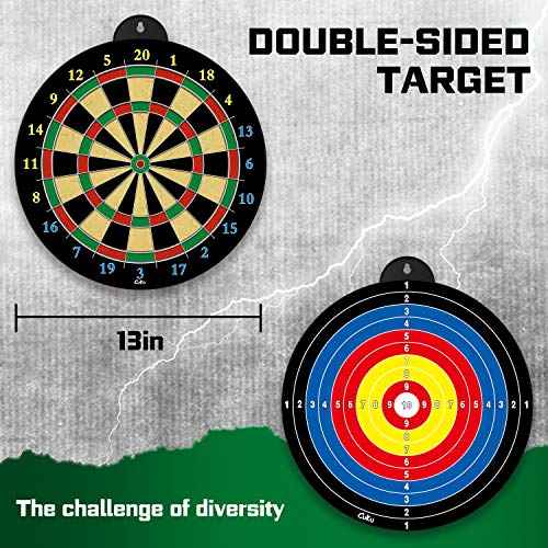 Magnetic Dart Board - 12pcs Magnetic Darts - Excellent Indoor Game and Party Games - Gifts for 5 6 7 8 9 10 11 12 Year Old Boy Kids
