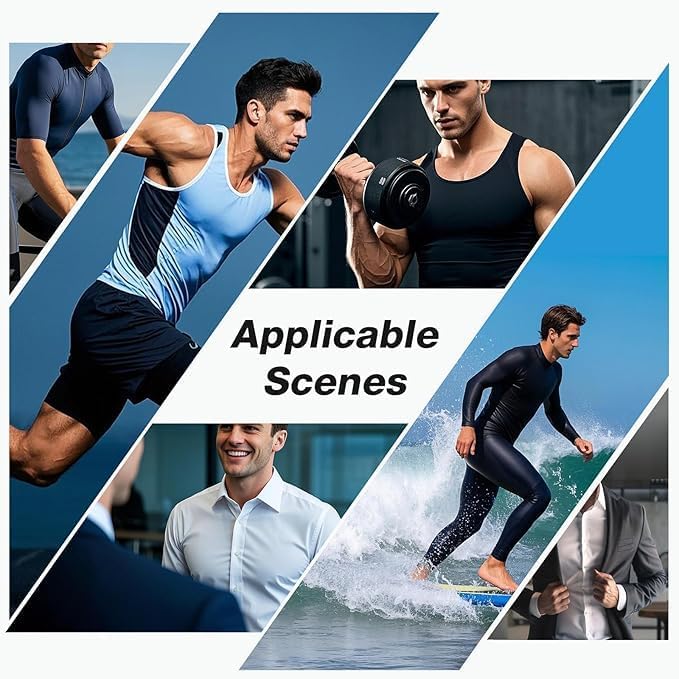 Mens Nipple Covers No Show Anti-Chafing Guard for Running & Workout