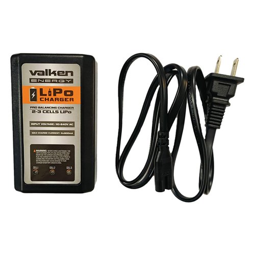 Valken Airsoft PRO Compact Balancing LiPo Charger - 2-3 Cell Lithium Polymer Battery Charger