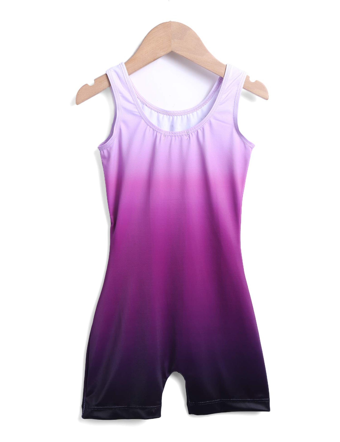 Zaclotre Kid Girls Gymnastic Leotard Sparkly Shiny Diamond Ballet Dance One Piece Outfit