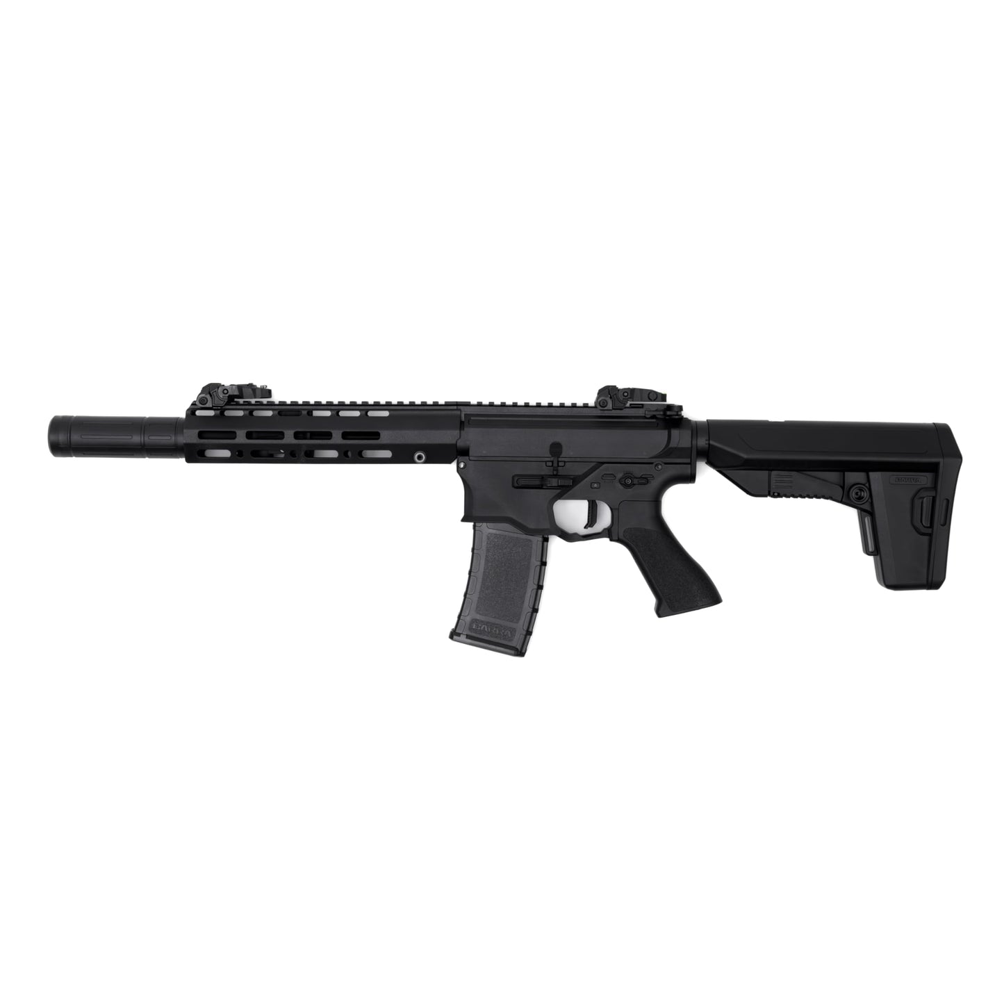 Barra Airguns 400e Gen 2 Polymer Full Auto Battery-Powered BB Gun Kit, Includes LiPo Battery and Charger, Fully Automatic Electric BB Rifle - 430 to 440 FPS