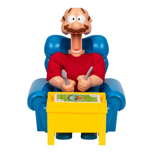 Gassy Gus, The interactive gut-busting game that's a hoot when you toot! Feed Gus gassy foods, but watch out for the big blast of gas! Packed with hilarious sounds, it's Ideal for 2-4 players ages 4+