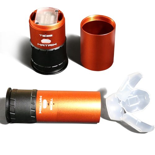 T238-MATRIX Airsoft Tracer Unit 40MM Grenade Reusable Aluminum Shell Powered by Green Gas