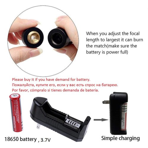 Green Beam Flashlight Adjustable Focus for Outdoor Adventures Camping, Hiking, Hunting Gear with Durable Design