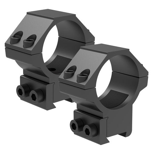 TPO 30mm Dovetail Scope Rings for 3/8" 11mm Dovetail Rails Medium/High Profile Airgun Mount (Medium Profile-2pcs) AG30-M114