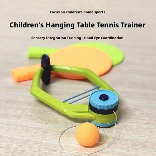 Door Ping Pong Game Over The Door: Adjustable Door Mounted Ping Pong Coach Door Blocked Ping Pong Entry Kit, Suitable for Ages 6+(1 Pcs Trainer 6 Balls)