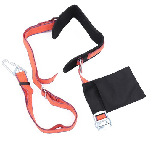 LULUGOGOTOP Tree Climbing Kit with Safety Harness, Steel Pole Climbing Spikes, 330 lb Capacity