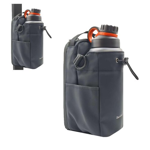 Magnetic Gym Bag For Men and Women Sling Sport Bag Travel Work with Water Bottle Holder, Phone Pockets Powerful Magnet Silky-Skin Fabric