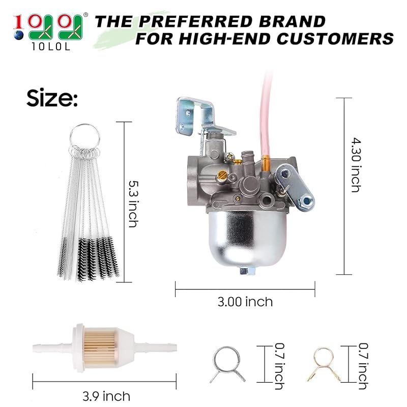 EZGO Marathon 2-Stroke Golf Cart Carburetor Kit 1980-1987 Replacement