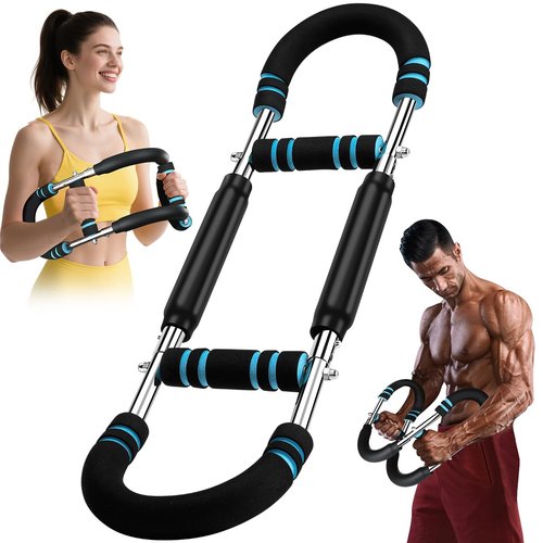 Twister Arm Trainer, 60-110lb 3-Speed Adjustable Forearm Strengthener, Arm Workout Tool, Chest Workout Equipment, Adjustable Chest Workout Equipment Portable Home Fitness Equipment