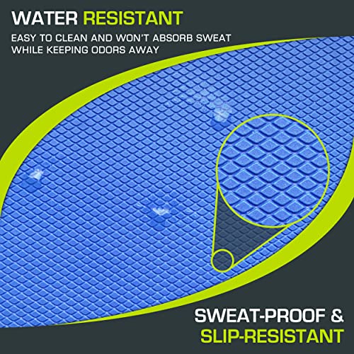 ProsourceFit Exercise Balance Pad ? Large Cushioned Non-Slip Foam Mat & Knee Pad for Fitness, Stability Training, Physical Therapy, Yoga 15"x19"