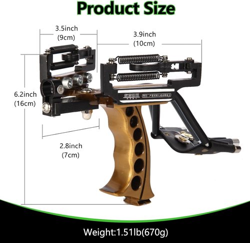MVAIXZG Sling Shot for Adult，Wrist Rocket Hunting Slingshot??Powerful Tactical Accessories, Powerful Tactical Accessories, Ammo for Target Practice & Outdoor Adventures