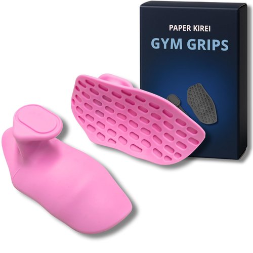 Workout Grips for Weight Lifting – Non-Slip Gym Grips, Hand Grips for Deadlifts, Rows, Lifting Grips & Weight Grip Pads for Men and Women – Gym Gloves Alternative