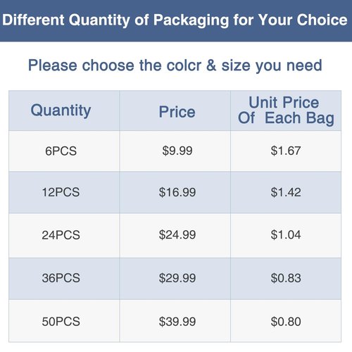 iMucci 6Pcs Drawstring Bag Waterproof sack Nylon Bag ditty bag for Gym Traveling, Hiking, Yoga, Shopping…