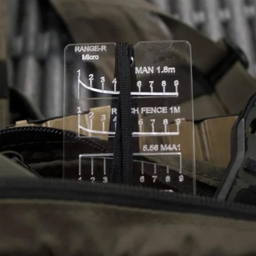 Hunting Rangefinder, Hunt-R Card, Range Finder Card, Portable Pocket Analog Distance Finder Tool, Flexible Rangefinder Card, 900m Measurement Slide Rule Tool for Deer,Elk,Outdoor Sports (4pcs)