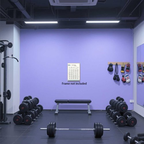 30 Day Weight Loss Wall Pilates Challenge Standing Women Exercises Wall Sticker Art Workout Home Fitness Canvas Poster Weights Guide For Bedroom Gym And Exercise Room 16x24in Unframed