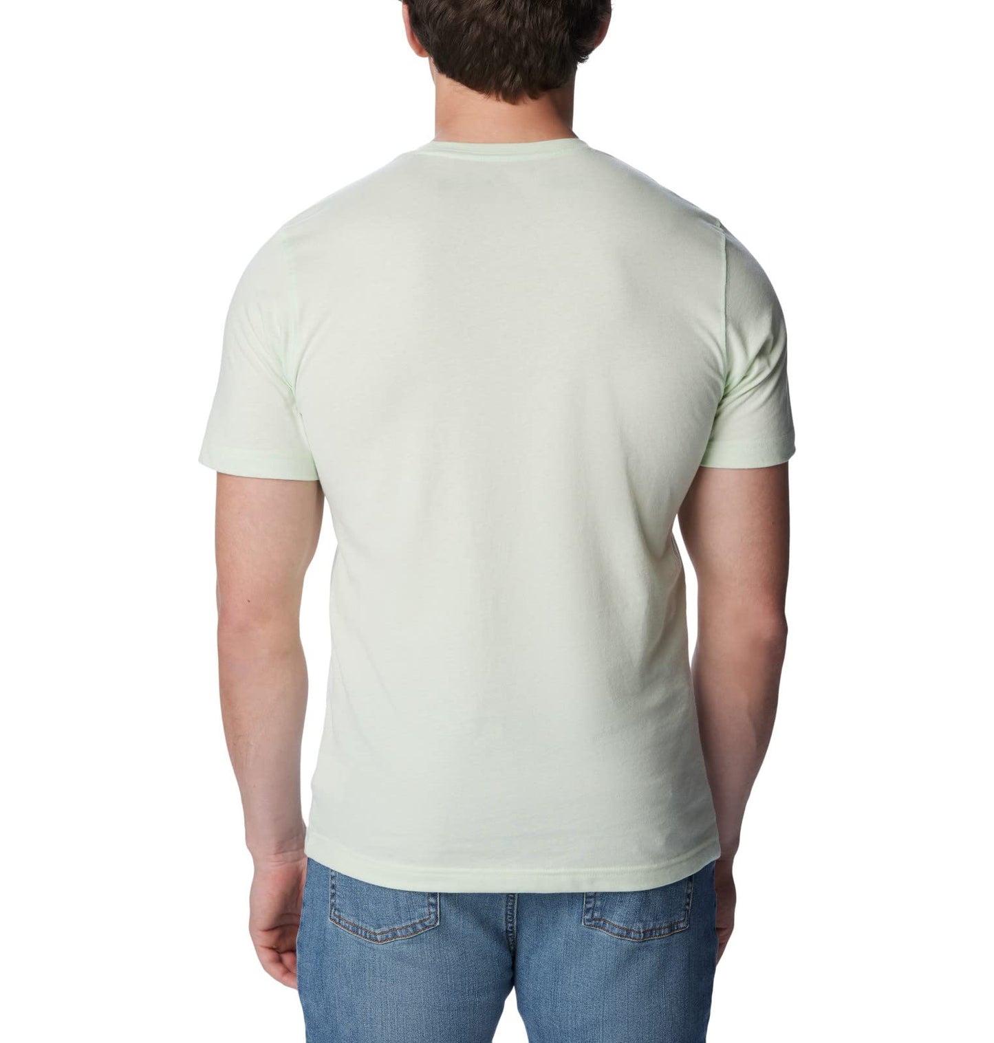 Columbia Men's Thistletown Hills Short Sleeve, Ice Green Heather, 4X Tall