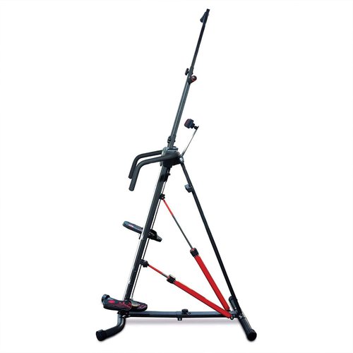 MaxiClimber Vertical Climber Exercise Machine, Home Gym Stepper for Cardio and Strength Training Total Body Workouts with Fitness App, XL-2000, Red