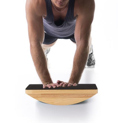 Cheer Balance Trainer, Wooden Cheer Flyer Stand, Cheer Stand for Cheerleading Flyer Balance, Cheer Flyer Stand Balance and Flexibility Trainer for Flexibility Core Strength (For beginners)