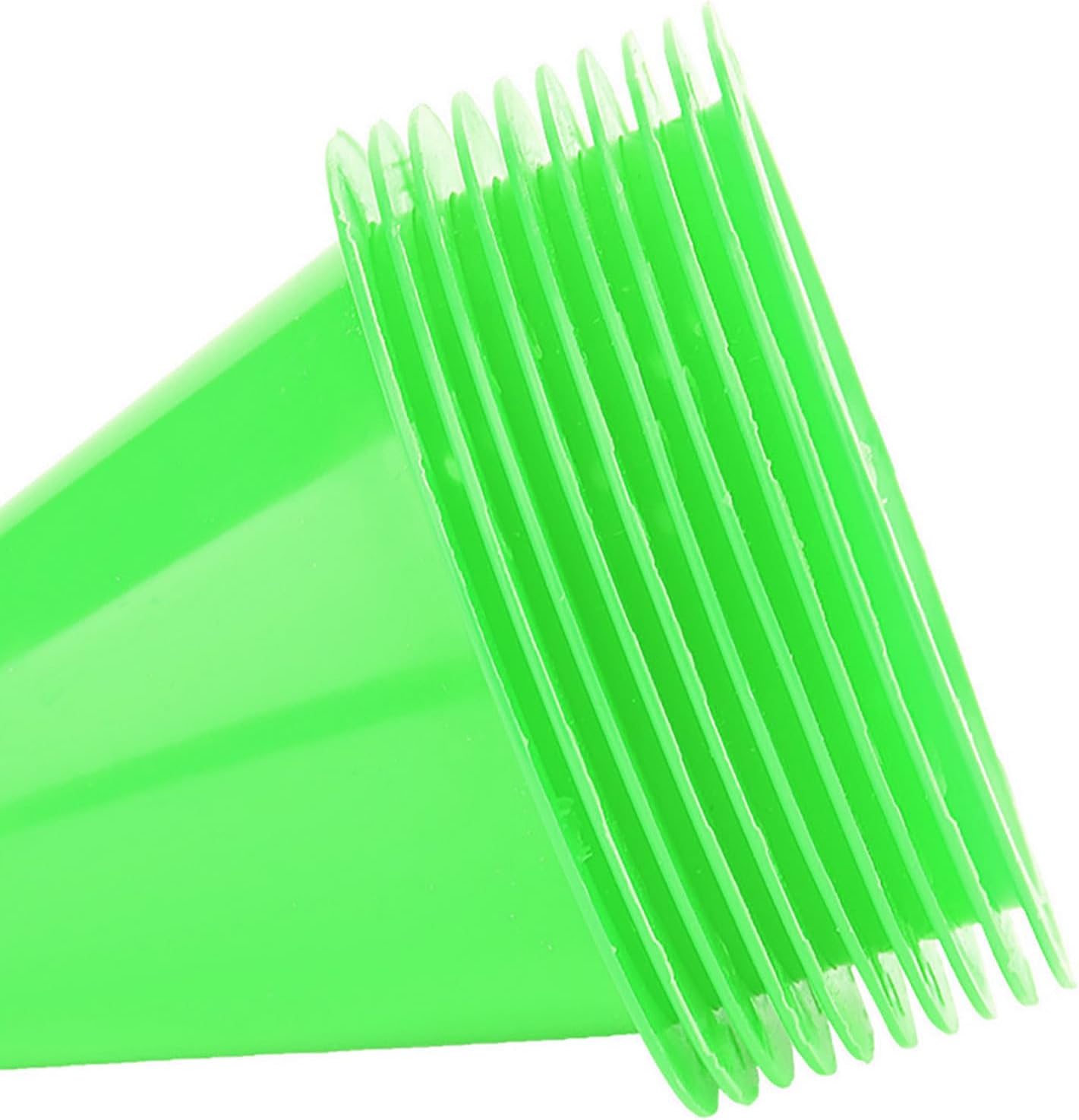 10-Pack Football Training Cones, Bracket Accessories, Obstacle Marking Set