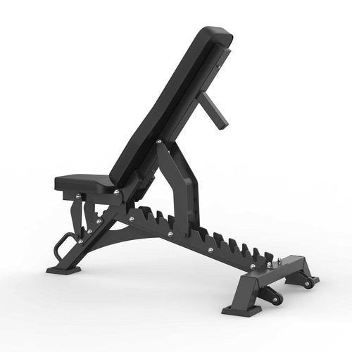 Major Fitness Weight Bench - 1300LBS Weight Capacity and 36 Adjustable Positions Strength Training Bench for Garage and Home Gym Workouts (Black)