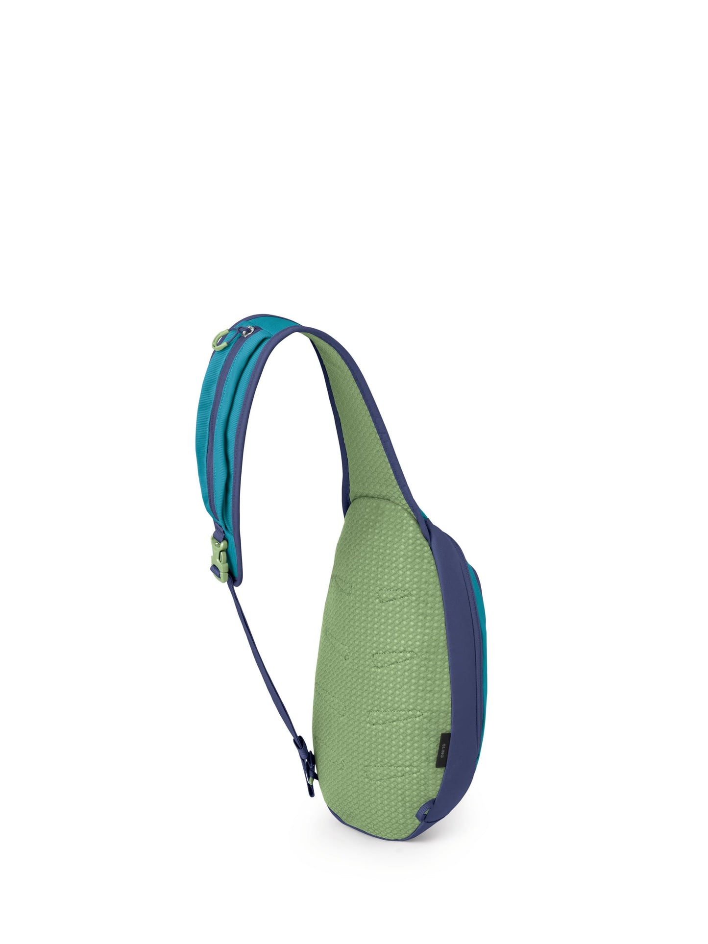 Osprey Daylite Shoulder Sling Bag – Compact Crossbody Sling Backpack for Everyday Carry, Festivals, and Travel – Lightweight, Comfortable Fit for Hands-Free Convenience, Blue Spikemoss/Alkaline