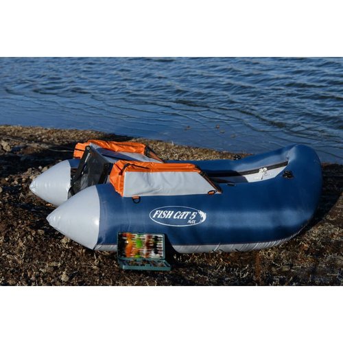 OUTCAST SPORTING GEAR Fish Cat 5 Max Fishing Outdoor Recreation Vinyl Boston 300 Lbs U-Boat Shape Float Tube